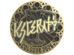 Sticker | KSCERATO (Gold) | Cologne 2026