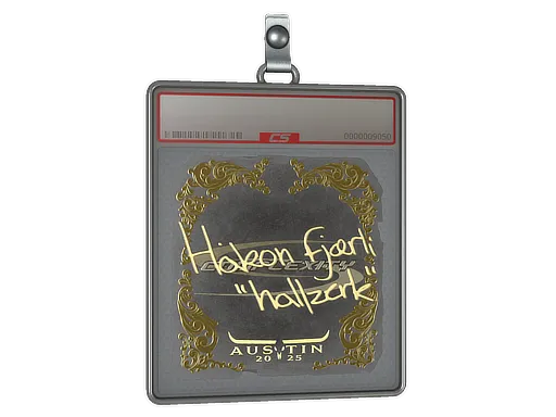 Sticker Slab | hallzerk (Gold) | Austin 2025
