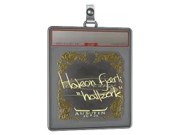 Sticker Slab | hallzerk (Gold) | Austin 2025