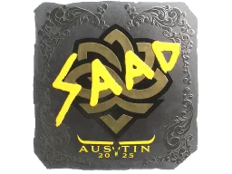 Sticker | saadzin (Foil) | Austin 2025