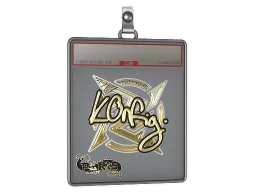 Sticker Slab | k0nfig (Gold) | Paris 2023
