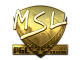 Sticker | MSL (Gold) | Krakow 2017