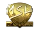 Sticker | MSL (Gold) | Krakow 2017 CS2 skin