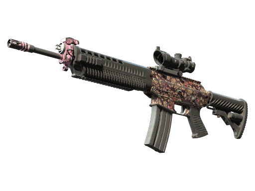 Souvenir SG 553 | Desert Blossom (Battle-Scarred)