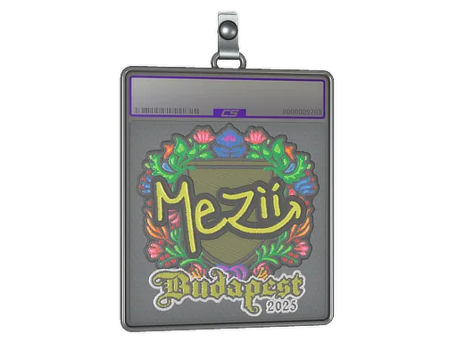 Sticker Slab | mezii (Embroidered) | Budapest 2025