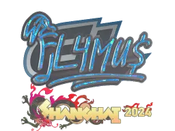 Sticker | FL4MUS (Glitter) | Shanghai 2024