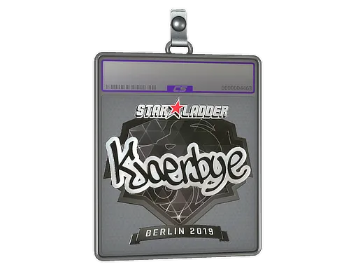 Sticker Slab | Kjaerbye (Foil) | Berlin 2019