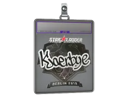 Sticker Slab | Kjaerbye (Foil) | Berlin 2019