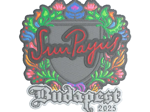 Sticker | SunPayus (Embroidered) | Budapest 2025