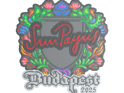 Sticker | SunPayus (Embroidered) | Budapest 2025