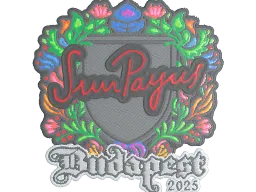 Sticker | SunPayus (Embroidered) | Budapest 2025