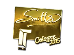 Sticker | SmithZz (Gold) | Cologne 2015