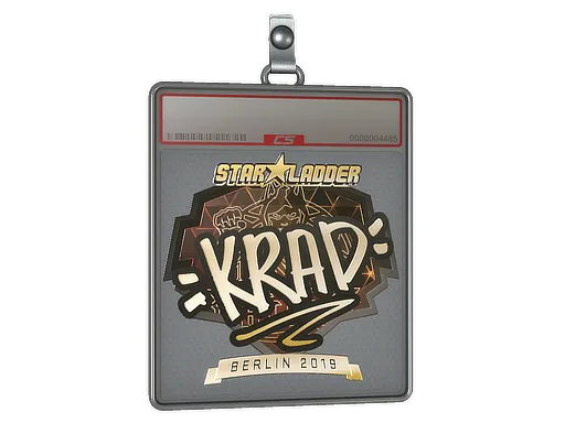 Sticker Slab | Krad (Gold) | Berlin 2019