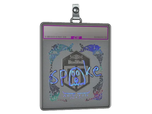 Sticker Slab | spooke (Holo) | Austin 2025