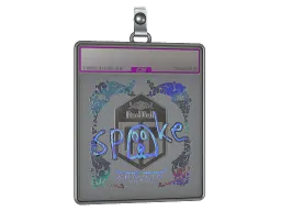 Sticker Slab | spooke (Holo) | Austin 2025