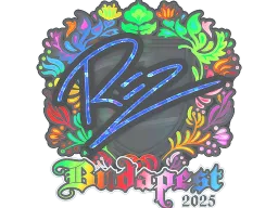 Sticker | REZ (Holo) | Budapest 2025