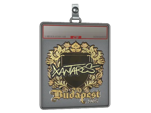 Sticker Slab | XANTARES (Gold) | Budapest 2025
