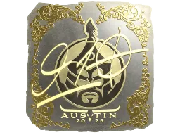 Sticker | 910 (Gold) | Austin 2025