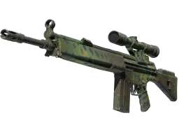 Souvenir G3SG1 | Jungle Dashed (Well-Worn)