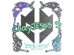 Sticker | chayJESUS (Holo) | Austin 2025