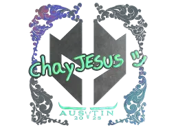 Sticker | chayJESUS (Holo) | Austin 2025