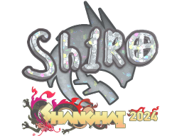 Sticker | sh1ro (Glitter) | Shanghai 2024