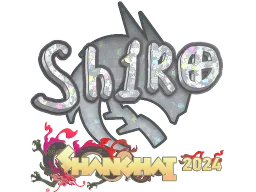Sticker | sh1ro (Glitter) | Shanghai 2024