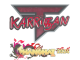Sticker | karrigan (Glitter) | Shanghai 2024