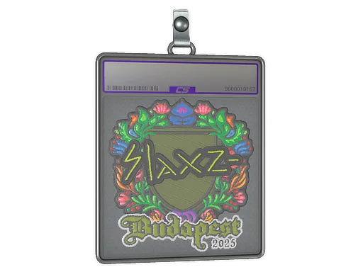 Sticker Slab | slaxz- (Embroidered) | Budapest 2025
