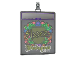 Sticker Slab | slaxz- (Embroidered) | Budapest 2025