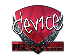 Sticker | device (Foil) | Krakow 2017