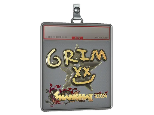 Sticker Slab | Grim (Gold) | Shanghai 2024