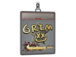 Sticker Slab | Grim (Gold) | Shanghai 2024