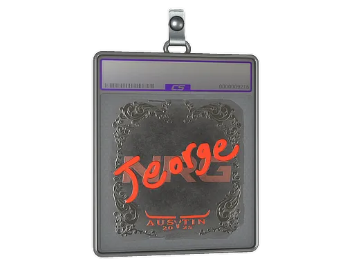 Sticker Slab | jeorge (Foil) | Austin 2025