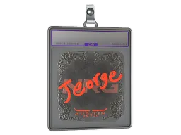 Sticker Slab | jeorge (Foil) | Austin 2025