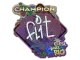 Sticker | FL1T (Glitter, Champion) | Rio 2022 CS2 skin