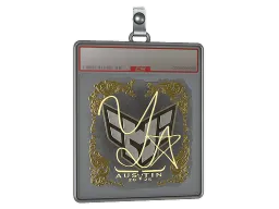 Sticker Slab | yxngstxr (Gold) | Austin 2025
