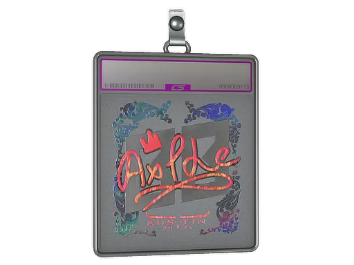 Sticker Slab | Ax1Le (Holo) | Austin 2025