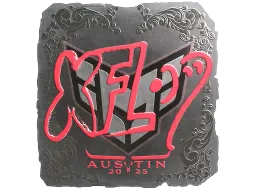 Sticker | xfl0ud (Foil) | Austin 2025