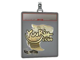 Sticker Slab | yuurih (Gold) | Paris 2023
