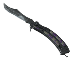 ★ Butterfly Knife | Ultraviolet (Battle-Scarred)