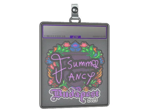 Sticker Slab | Summer (Embroidered) | Budapest 2025