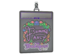 Sticker Slab | Summer (Embroidered) | Budapest 2025