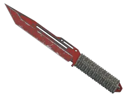 ★ Paracord Knife | Crimson Web (Battle-Scarred)