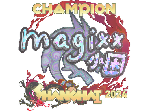 Sticker | magixx (Holo, Champion) | Shanghai 2024 skin