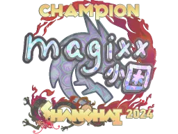 Sticker | magixx (Holo, Champion) | Shanghai 2024