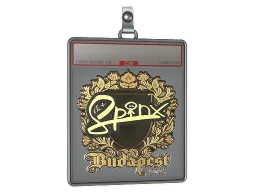 Sticker Slab | Spinx (Gold) | Budapest 2025