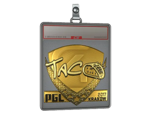 Sticker Slab | TACO (Gold) | Krakow 2017