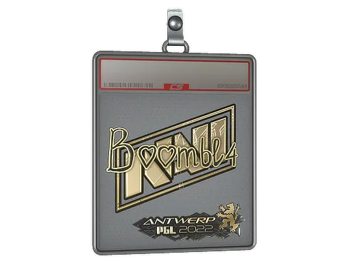 Sticker Slab | Boombl4 (Gold) | Antwerp 2022