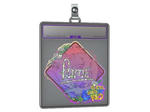 Sticker Slab | fame (Glitter) | Rio 2022